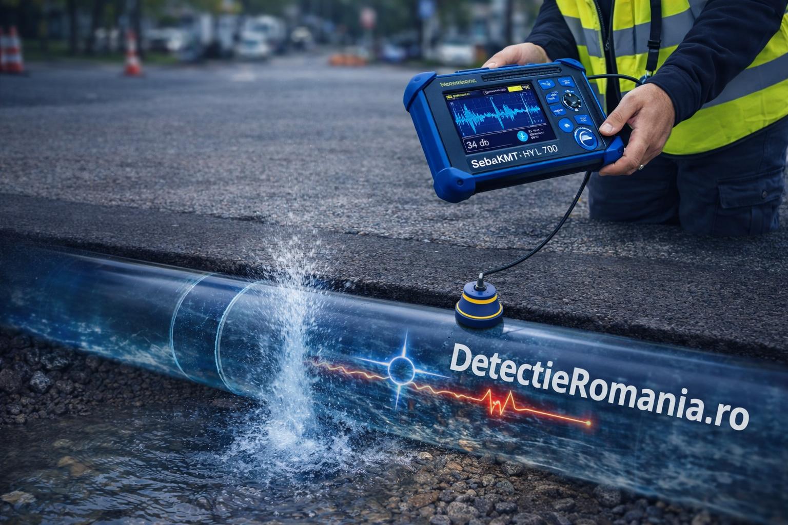 Detecție pierderi de apă