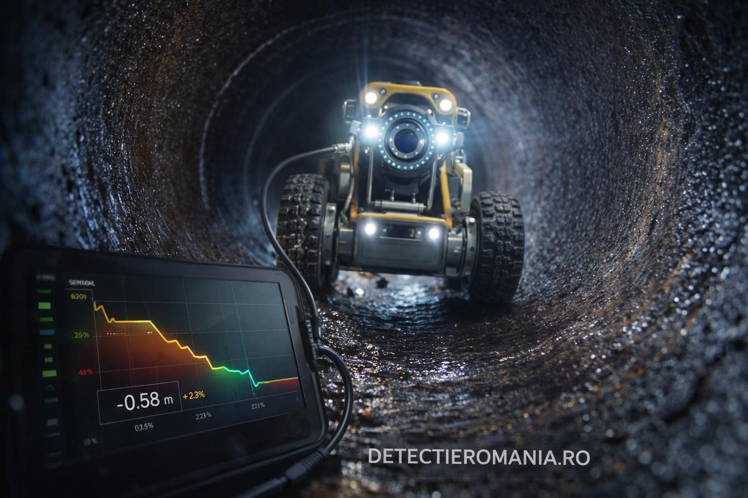 Inspecție CCTV cu roboți