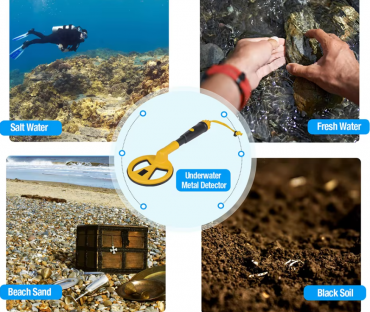 Detector Metale Submersibil 30m – Precizie Profesională, Pulse Induction