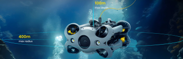 Dronă Subacvatică Profesională – 100 m Adâncime | ROV Compact și Modular
