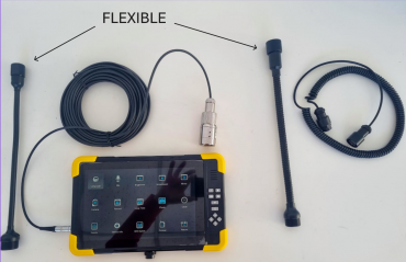 NOU!!! Camera de inspectie 4K + stâlp telescopic 5m – Profesional, portabil, 360°