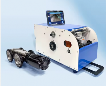 Robot Profesional Inspectie Conducte CCTV 150 m + Raport Panta, Limba Română