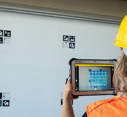 Scanare structuri din beton