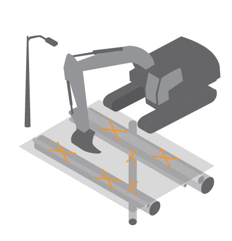 Scanare subterana si detectare utilitati